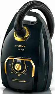 Пылесос Bosch BGL8GOLD черный, золотистый