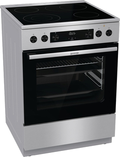 Электрическая плита Gorenje GECS6C70XPA серебристый