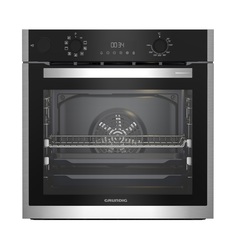 Встраиваемый электрический духовой шкаф Grundig GEBD19301B черный, серебристый