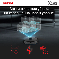 Робот-пылесос Tefal X-PLORER Serie 75 RG8575WH черный