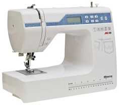 Швейная машина Minerva JNC100 белый, синий