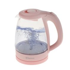 Чайник электрический SAKURA SA-2733P 1.7 л розовый, прозрачный