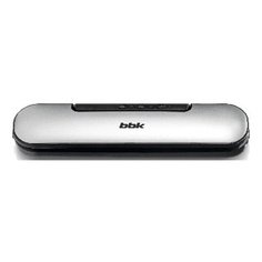 Вакуумный упаковщик BBK BVS601 темно-серый/серебро, степень вакуума 0.6 бар, мощность 90 В