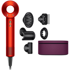 Фен Dyson HD07 Topaz Orange Gift Edition (440922-01) 1600 Вт красный