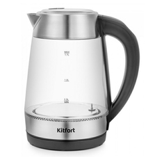 Чайник электрический Kitfort КТ-6107 1,7 л серебристый