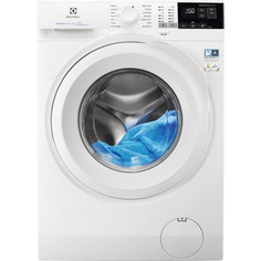 Машина стиральная Electrolux EW6FN428W класс C, с загрузкой фронтальной, 8 кг, белая