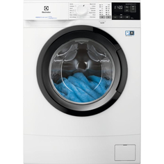 Машина стиральная Electrolux EW6SN406BI класс C, с загрузкой фронтальной, 6 кг, белая