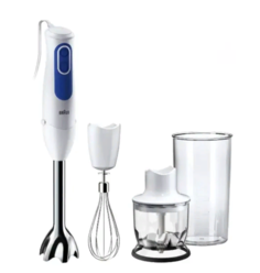 Блендер погружной Braun MQ 3035 WH Sauce белый/синий