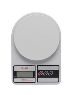 Весы кухонные Electronic SF-400 белый No Brand