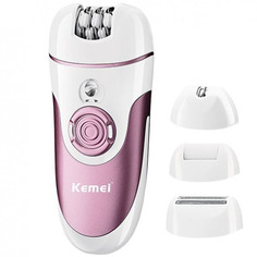 Эпилятор KEMEI KM01307 белый, розовый Sokany