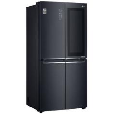 Холодильник (Side-by-Side) LG InstaView GC-Q22FTBKL