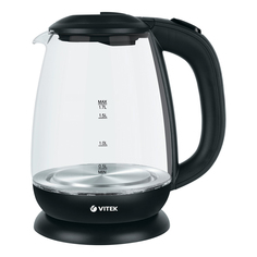 Электрочайник Vitek VT-7060 1,7 л прозрачный