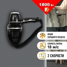 Фен Puff Puff-1800ВlB 1800 Вт Black