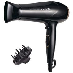Фен Viconte 2400 2400 Вт Black