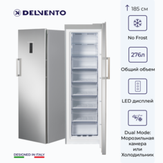 Морозильная камера DELVENTO VM8301A+ серебристый