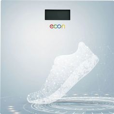Весы напольные ECON ECO-BS015 голубые