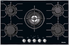 Встраиваемая варочная панель газовая Miele KM 3034-1 черный