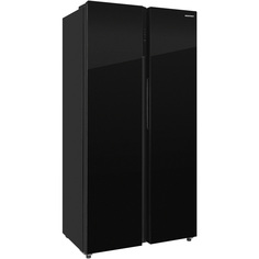 Холодильник NordFrost RFS 525DX NFGB inv черный