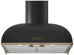 Вытяжка островная Smeg KS59AOE2 черный