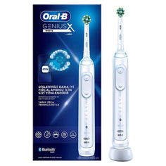 Электрическая зубная щетка Oral-B Genius X белый