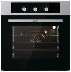Встраиваемый электрический духовой шкаф Gorenje BO6727E03AX серебристый, черный