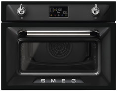 Встраиваемый электрический духовой шкаф Smeg SO4902M1N черный