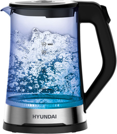 Чайник электрический HYUNDAI HYK-G3401 1.7 л черный