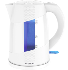 Чайник электрический HYUNDAI HYK-P2407 1.7 л белый