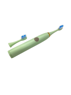 Электрическая зубная щетка NoBrand ZB-003 зеленая