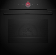 Встраиваемый электрический духовой шкаф Bosch HBG9742B1S черный