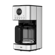 Кофеварка капельного типа BQ CM1007 серебристая, черная