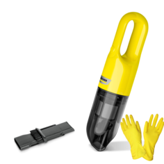 Пылесос Karcher CVH 2+латексные перчатки желтый