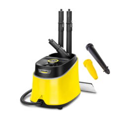 Пароочиститель Karcher SC 3 Deluxe EasyFix желтый + насадка для труднодоступных мест