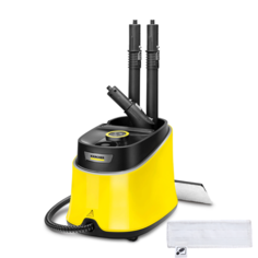 Пароочиститель Karcher SC 3 Deluxe EasyFix желтый + салфетка из микрофибры для пола