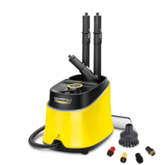 Пароочиститель Karcher SC 3 Deluxe EasyFix +5 насадок желтый