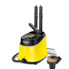 Пароочиститель Karcher SC 3 Deluxe EasyFix желтый + щетка с латунным ворсом