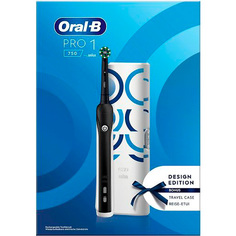 Электрическая зубная щетка Oral-B Pro 1 750 черный