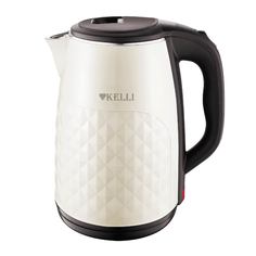 Чайник электрический KELLI KL-1803 2.5 л белый, черный