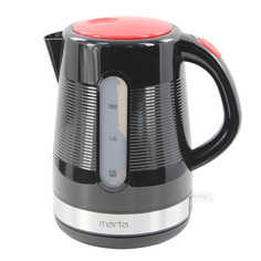 Чайник электрический Marta MT-4634 1.8 л красный, черный