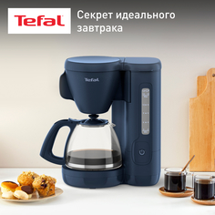 Кофеварка капельного типа Tefal CM2M1410 синяя