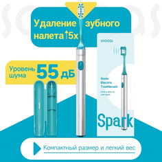 Электрическая зубная щетка Soocas SPARK белая, голубая