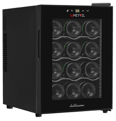 Винный шкаф Meyvel MV12-TB1 черный