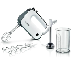 Миксер Bosch MFQ49700 белый, серый