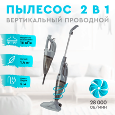 Пылесос Волжанка ПЛС-100 серый