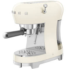 Рожковая кофеварка Smeg ECF02CREU бежевый