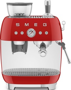 Рожковая кофемашина Smeg EGF03RDEU красная
