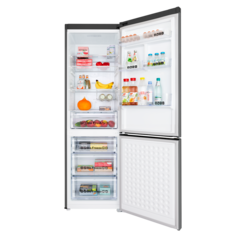 Холодильник MAUNFELD MFF195NFIX10 серый