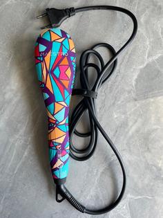 Выпрямитель волоc Maestro HSC-017-LCD белый, голубой, желтый, красный, фиолетовый