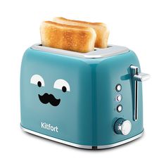 Тостер Kitfort КТ-6218-2 голубой