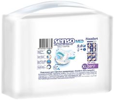 Подгузники для взрослых Senso Med Standart р.XL (130-170) 30 шт.